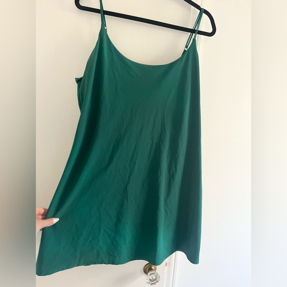 YPB Abercrombie traveler dress XL tall - green